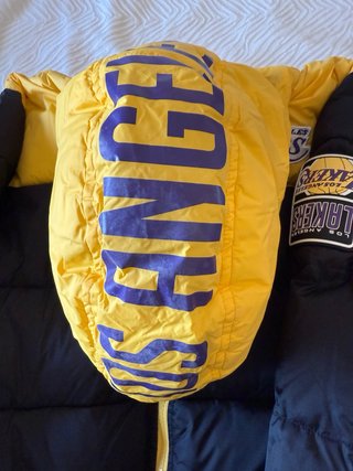 Chaqueta Los Angeles Lakers Negra y Amarilla