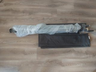 Toldo retráctil 3,5m gris antracita