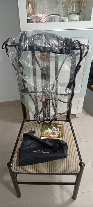 Lote saco invierno, plástico de lluvia y orinal