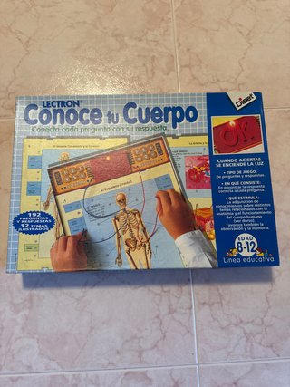 Juego Lectron Conoce tu Cuerpo Diset