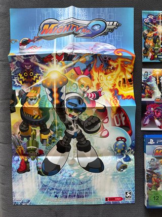 PS4 Mighty No. 9 + Poster + Art Book