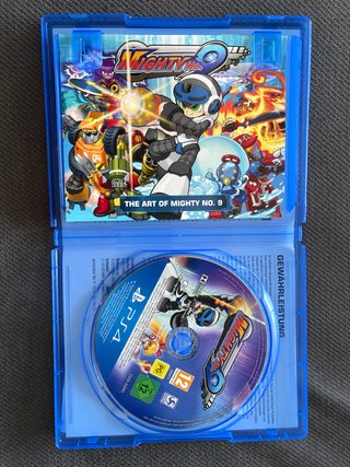 PS4 Mighty No. 9 + Poster + Art Book