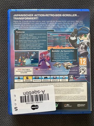 PS4 Mighty No. 9 + Poster + Art Book