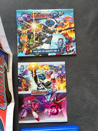 PS4 Mighty No. 9 + Poster + Art Book