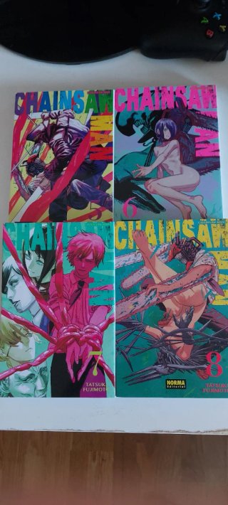 Manga de Chainsaw Man 1-8