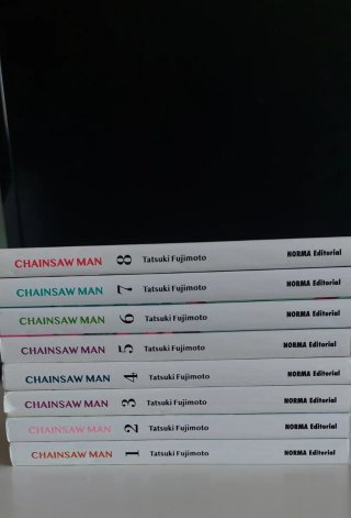 Manga de Chainsaw Man 1-8