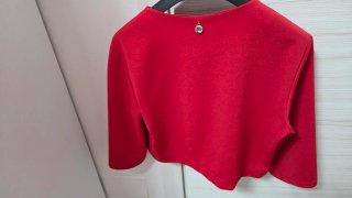Bolero donna Akè rosso