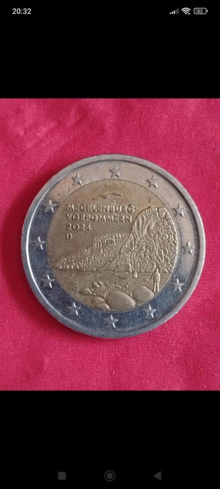 Moneda 2 Euros Alemania 2024