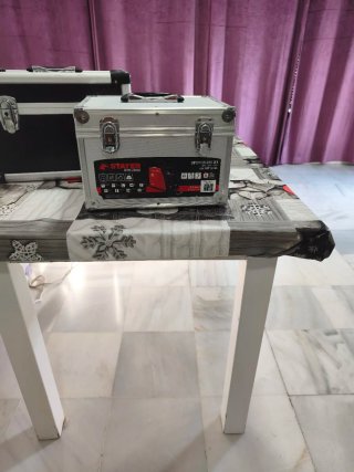 Amoladora Bosch y baterías