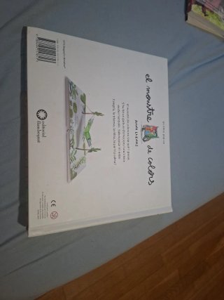 Libro el monstruo de colores(en valenciano)