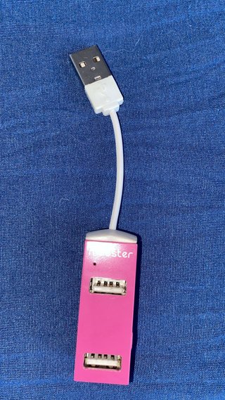 Adaptador Mooster 4 Puertos USB