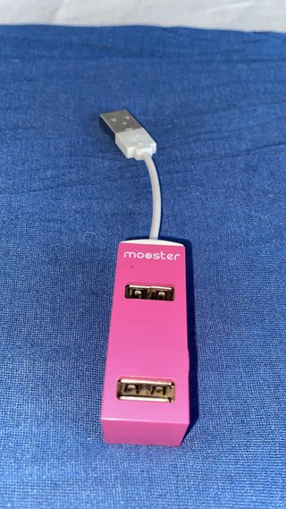 Adaptador Mooster 4 Puertos USB