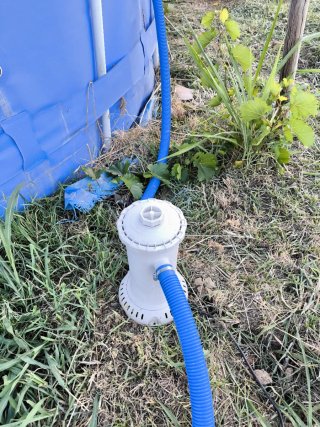 Piscina Summer Wave Azul Desmontable con productos