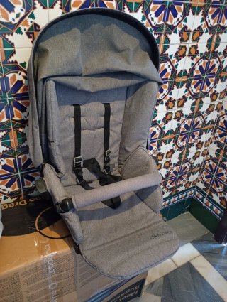 Carro de bebé Jane muum 2017 3 piezas gris