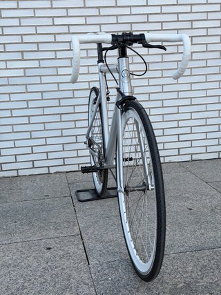 Bicicleta Fixie Santafixie Plata