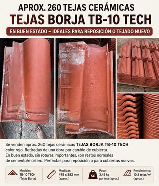 260 Tejas Borja TB-10 TECH Rojas