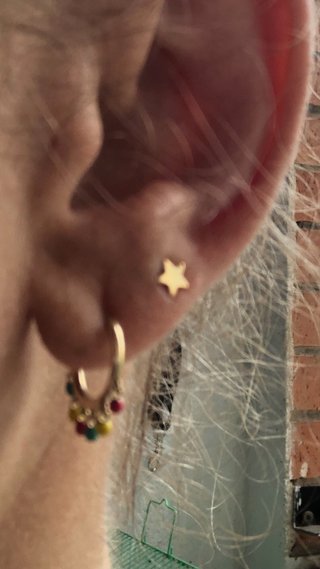 Pendientes Aristocrazy Oro 9k Multicolor