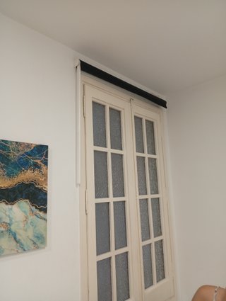 4 Estores Opacos Negros IKEA 120 cm