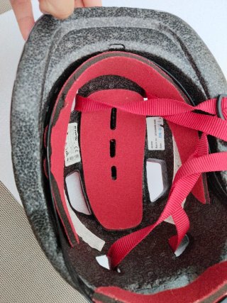 Casco bici infantil rojo Talla XS (48-52cm)