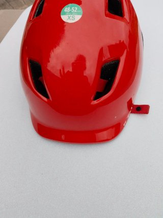 Casco bici infantil rojo Talla XS (48-52cm)