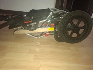 Silla de ruedas plegable