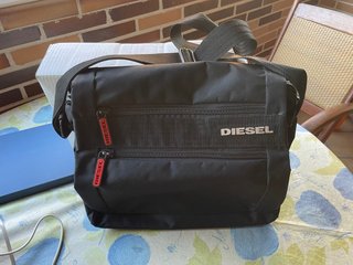 Borsa a tracolla Diesel nera