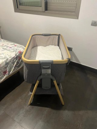 Cuna colecho Tutti Bambini gris