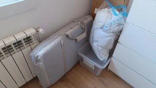 Cuna colecho Tutti Bambini gris
