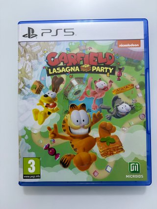 PS5 Garfield Lasagna Party