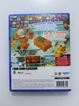 PS5 Garfield Lasagna Party