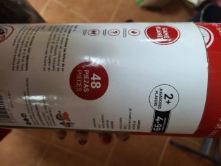 Juego de madera sin usar