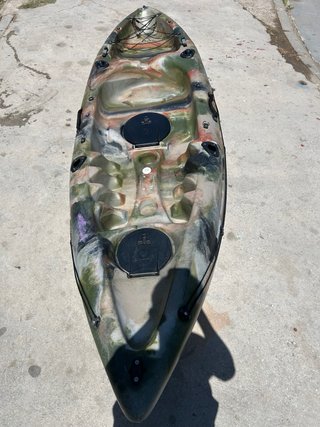 Kayak de pesca camuflaje