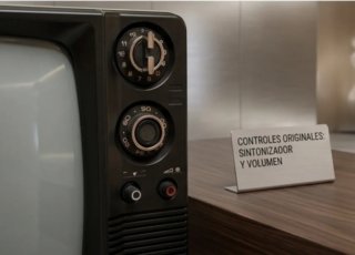 Televisor Retro ELBE (1987) ¡Funciona Ideal Retro