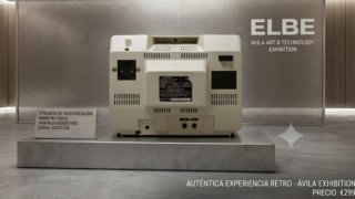 Televisor Retro ELBE (1987) ¡Funciona Ideal Retro
