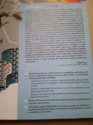 Lengua castellana y literatura II. Libro del es...