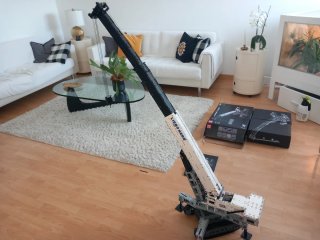 RC LEGO TECHNIC Grúa Mould King 17002 LIEBHERR RC