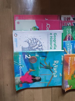 6 Libros ESO. 2o pack completo.