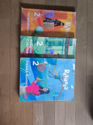 Libros 2ESO. Pack Mate, Religión, física y química