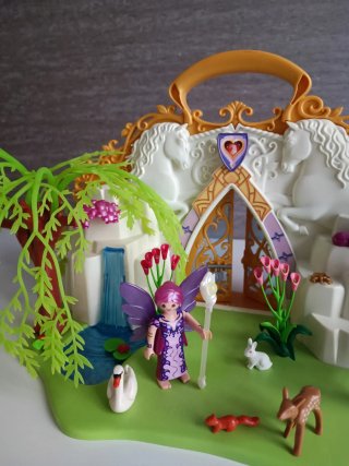 PLAYMOBIL Hadas con Unicornio Maletín Ref. 5208