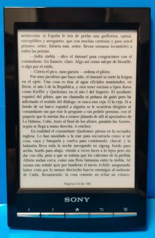 E-Reader Sony PRS T1 Negro