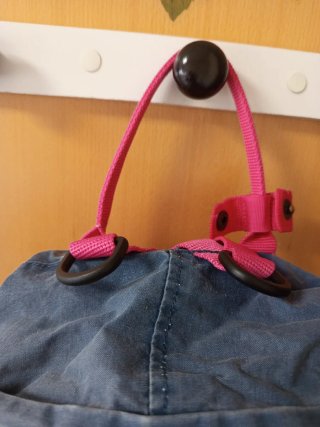 Mochila Fjallraven Kanken Mini Azul/Rosa