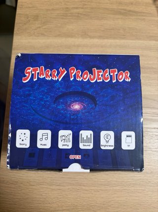 Proyector Galaxia Bluetooth Negro