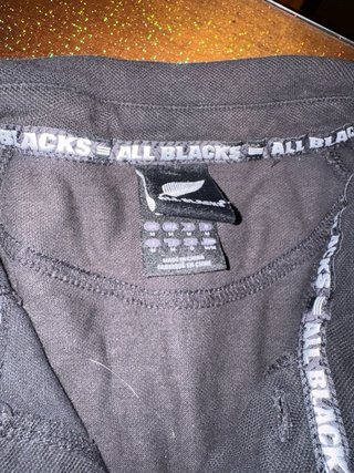 Polo Adidas All Blacks Vintage Anni 2000