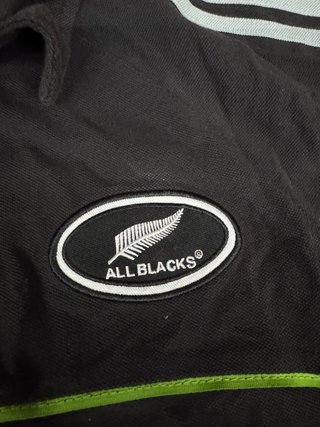 Polo Adidas All Blacks Vintage Anni 2000