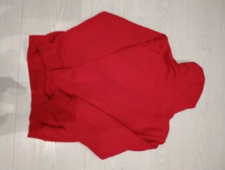 Sudadera Adidas Roja Hombre