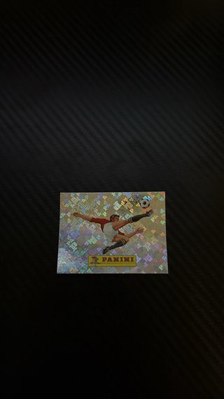 Carta Panini Mundial Fútbol