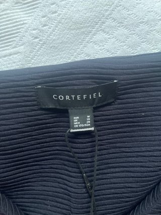 Vestido CORTEFIEL Negro Talla S