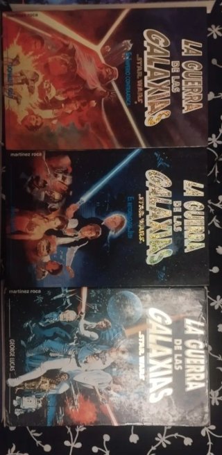 Lote Novelas Star Wars Legends - Martínez Roca
