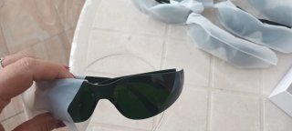 Lote de gafas para depilacion