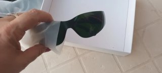 Lote de gafas para depilacion
